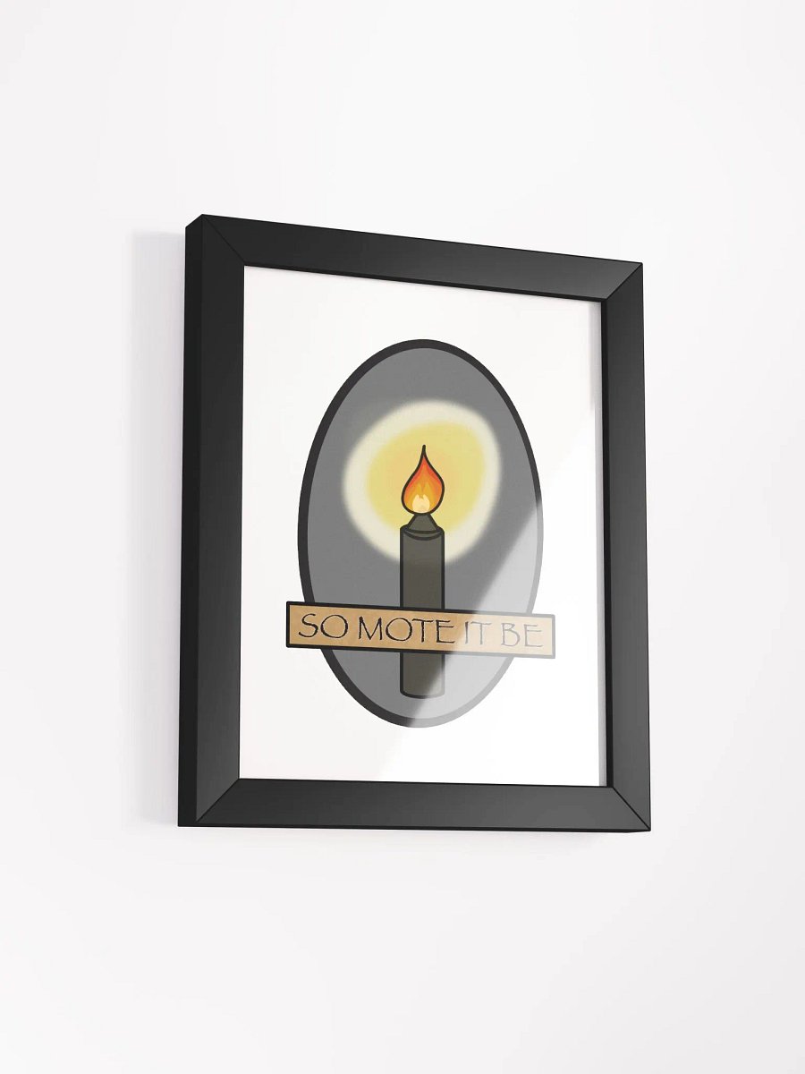 So Mote It Be print product image (30)