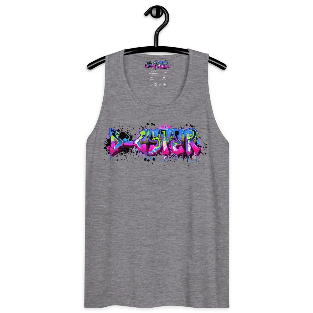 D-cyfer Logo Graffiti Men's Tank Top product image (69)