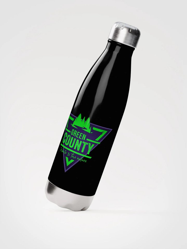 Stainless Waterbottle - Black/Green/Purple product image (2)