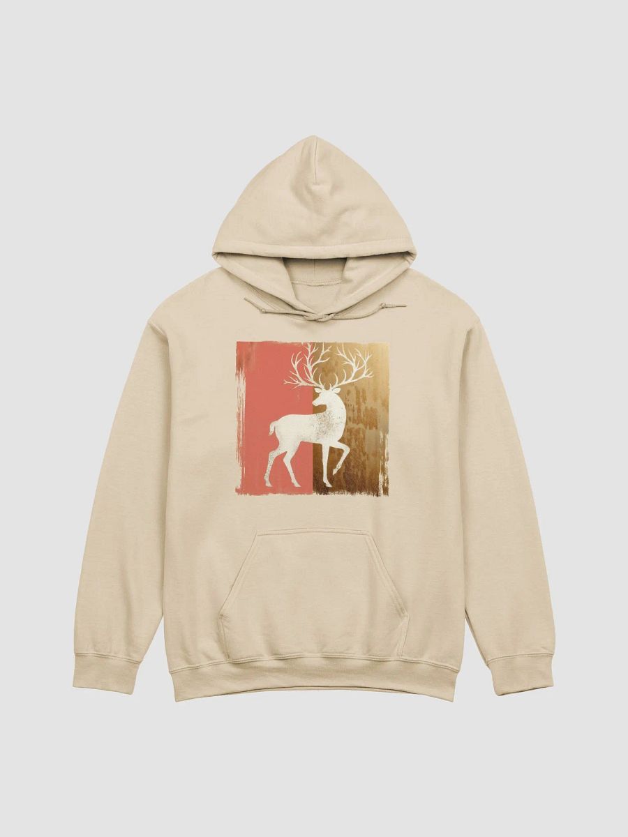 Holiday deer charm hoodie -regular Fit product image (1)