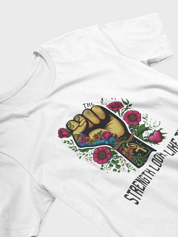 Empowerment Fist Floral T-Shirt product image (29)