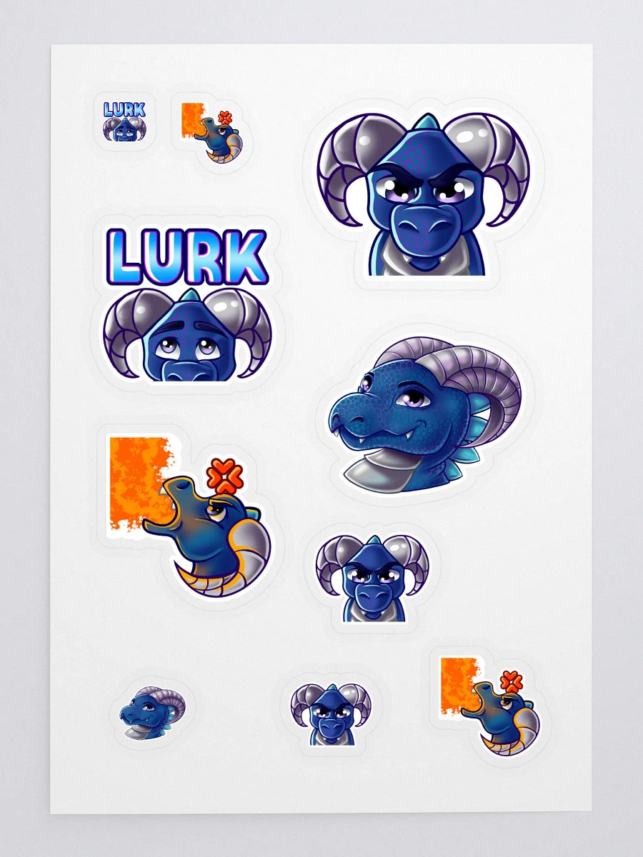 Slayer sticker sheet product image (3)