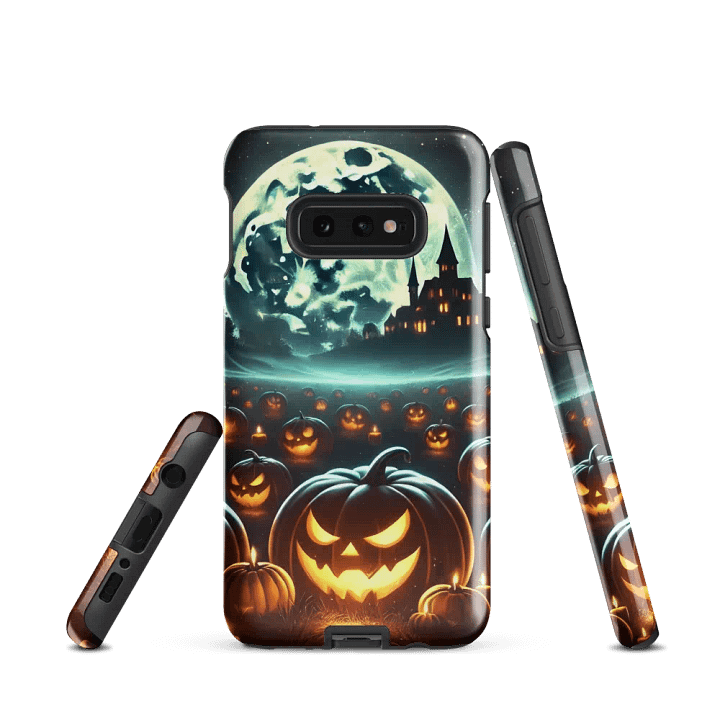 Haunted Pumpkin Patch Samsung Tough Case - Spooky Halloween Design product image (2)