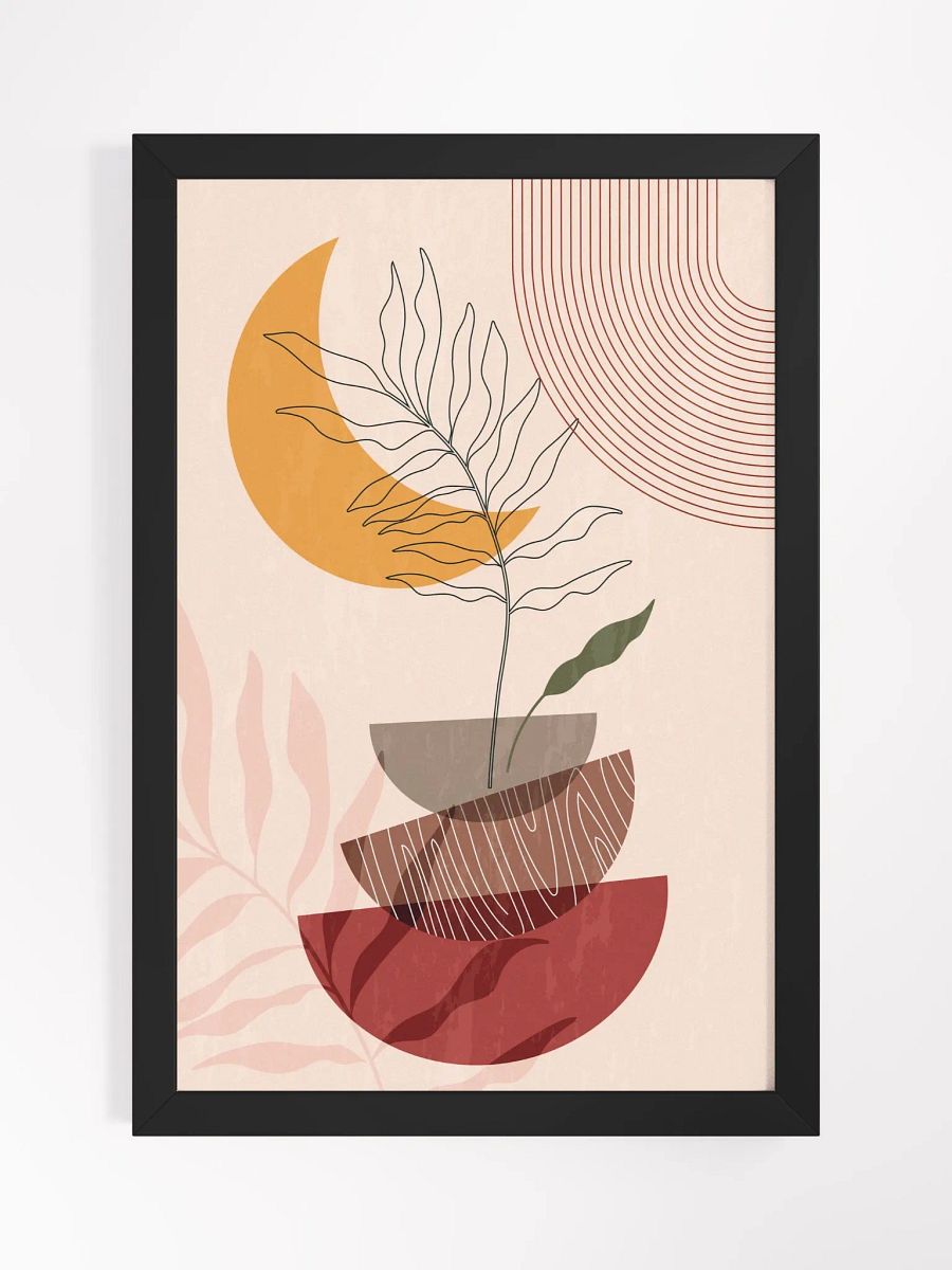 Vibrant Matte Poster in Ayous Wood Frame product image (2)