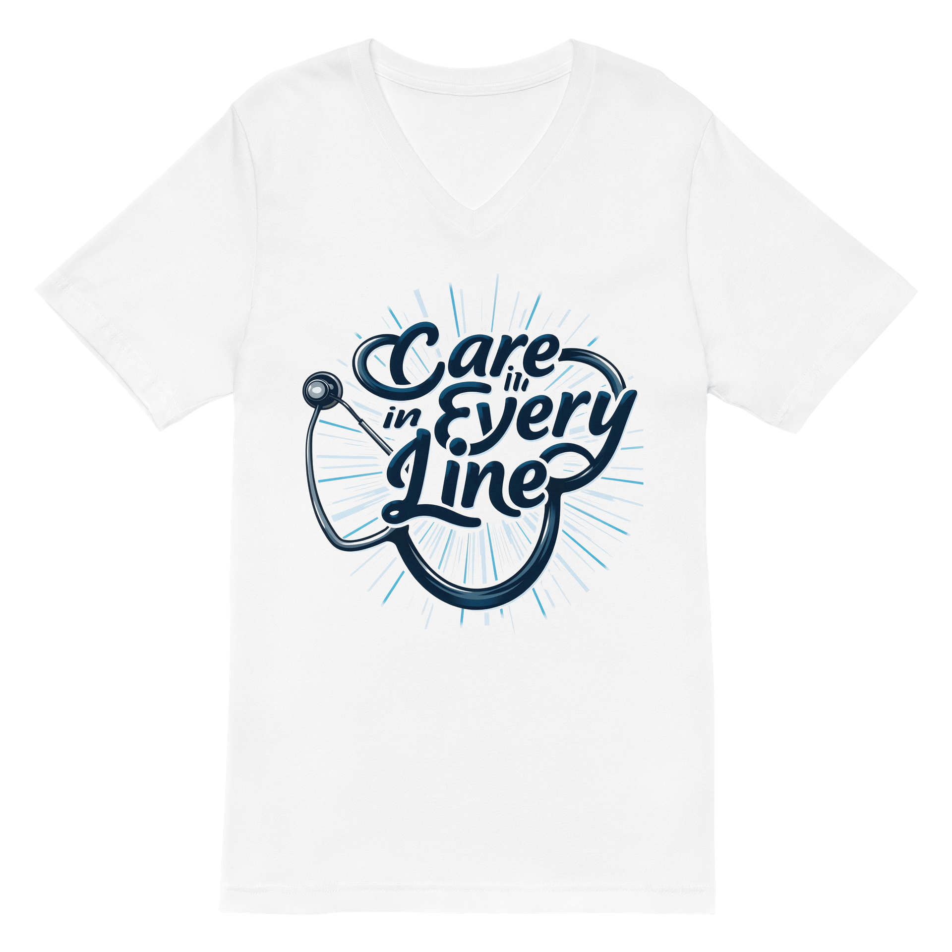 Stethoscope Radiance V-Neck Tee product image (2)
