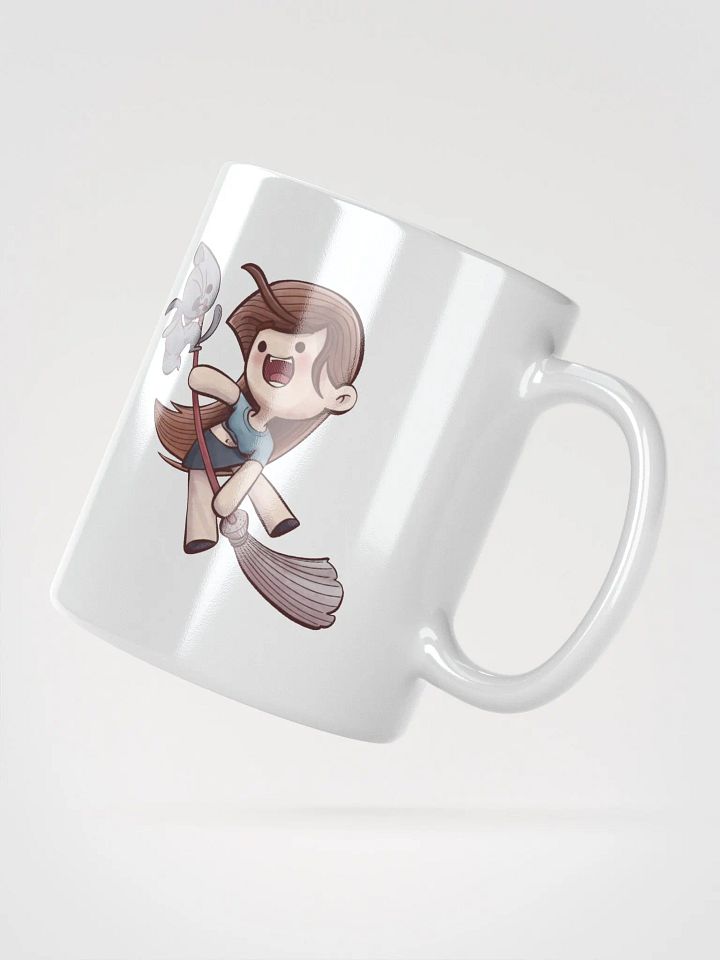 She & Her Pet | White Glossy Mug product image (5)