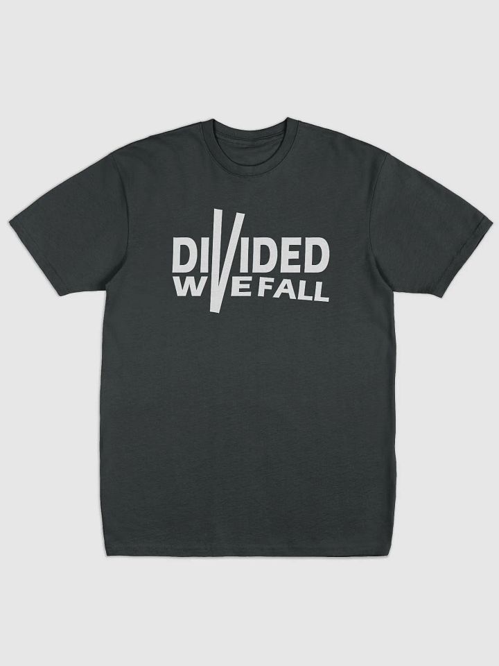 Divided We Fall - White - Cotton Heritage Men's Premium Heavyweight Tee product image (1)