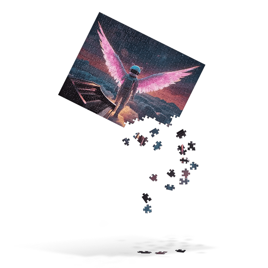 Jigsaw Puzzle Moonlit Dreams Scifi product image (3)