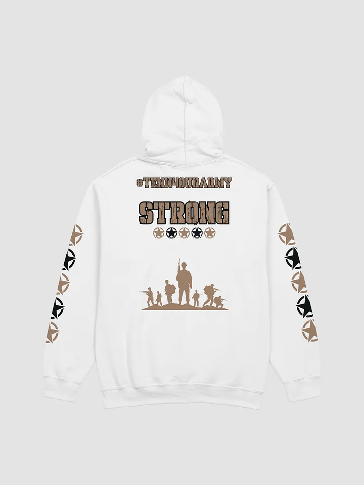 #TeNN4OURARMY Hoodie - Tan & Black product image (4)
