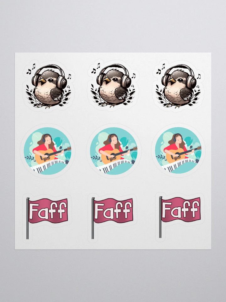 Zoe Wren Sticker Pack product image (1)