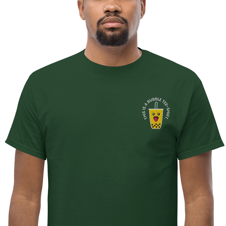 Embroidered Bubble Tea T-Shirt product image (2)