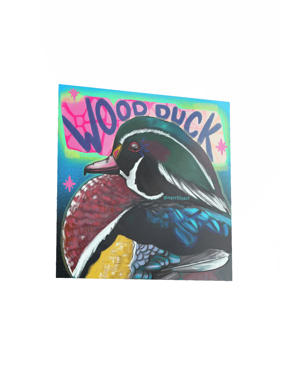 wood duck print product image (6)