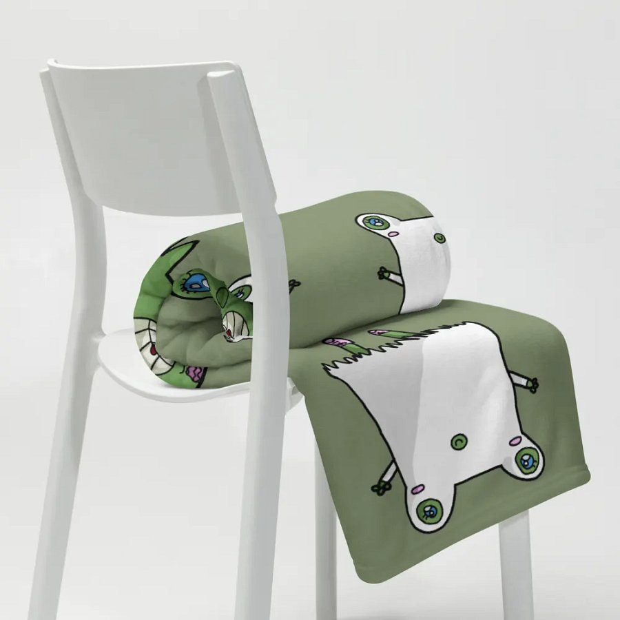 Smol Frog Blanket by Grim Jr. product image (8)