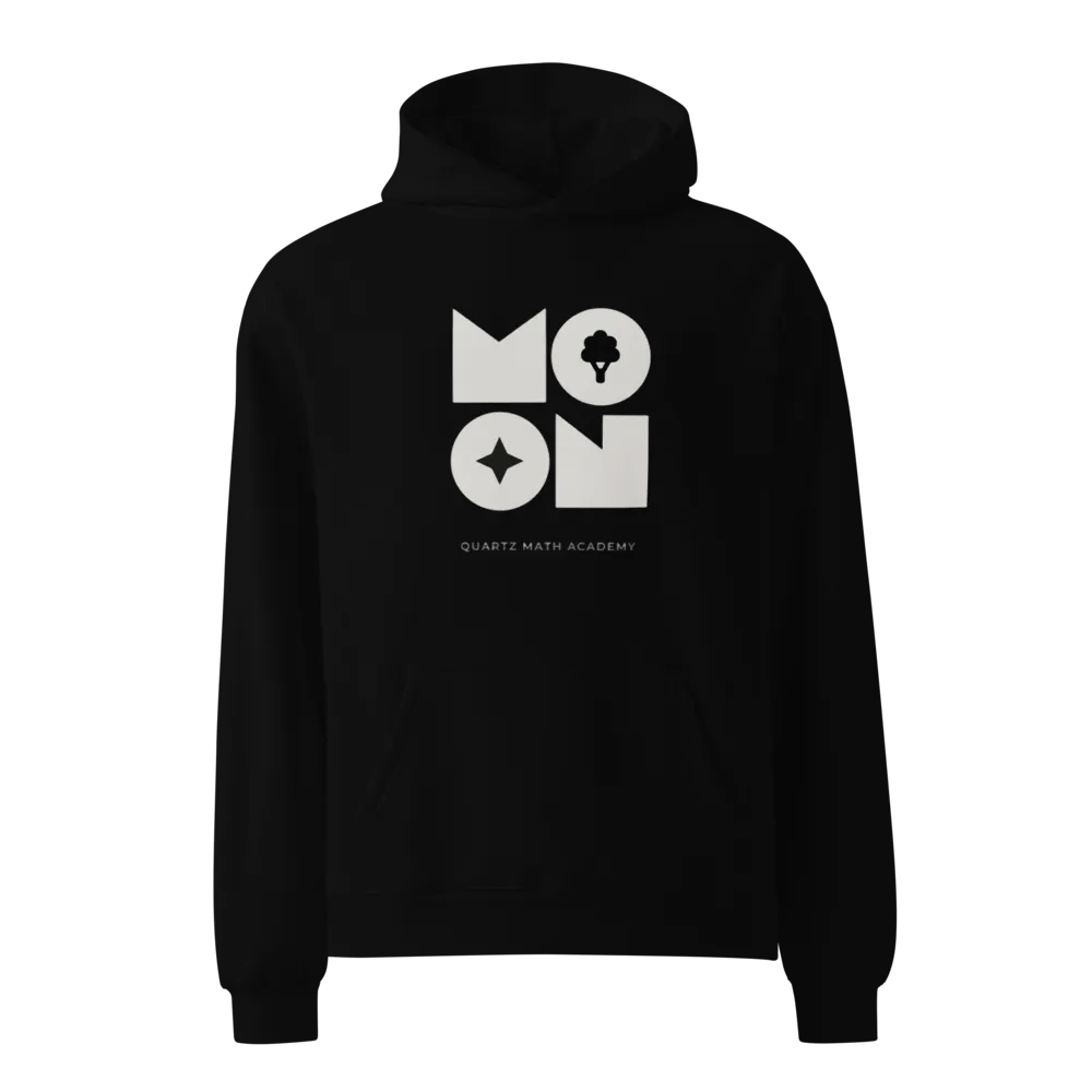 quartz math apparel Moon Collection Hoodie product image (1)