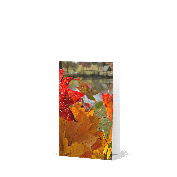 Autumn Bouquet Greeting Card (blank) product image (1)