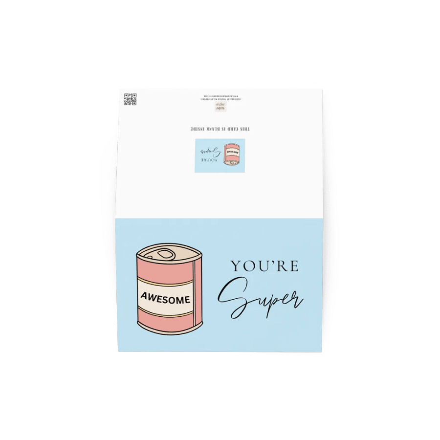 You're Super Awesome Couple's Valentine Card product image (5)