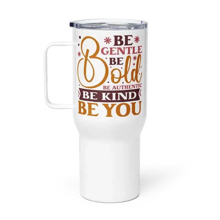 Gentle & Bold Floral Travel Mug product image (1)