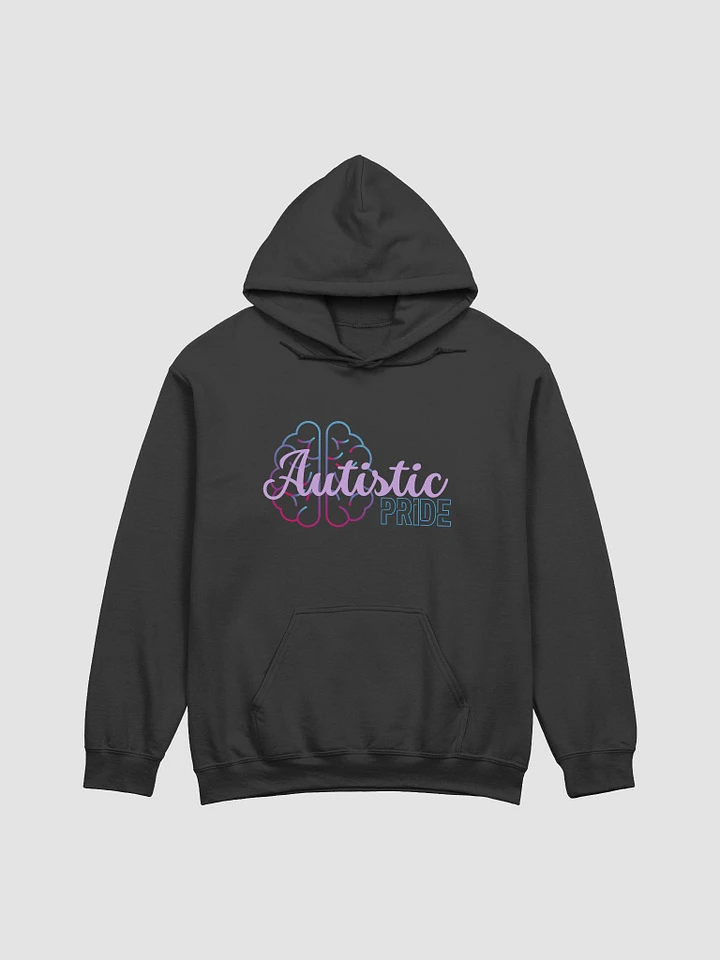 Autistic Pride Brain Classic Unisex Hoodie product image (10)