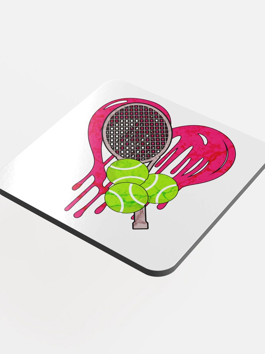 Heart Tennis Artistic Love Coaster Set product image (4)