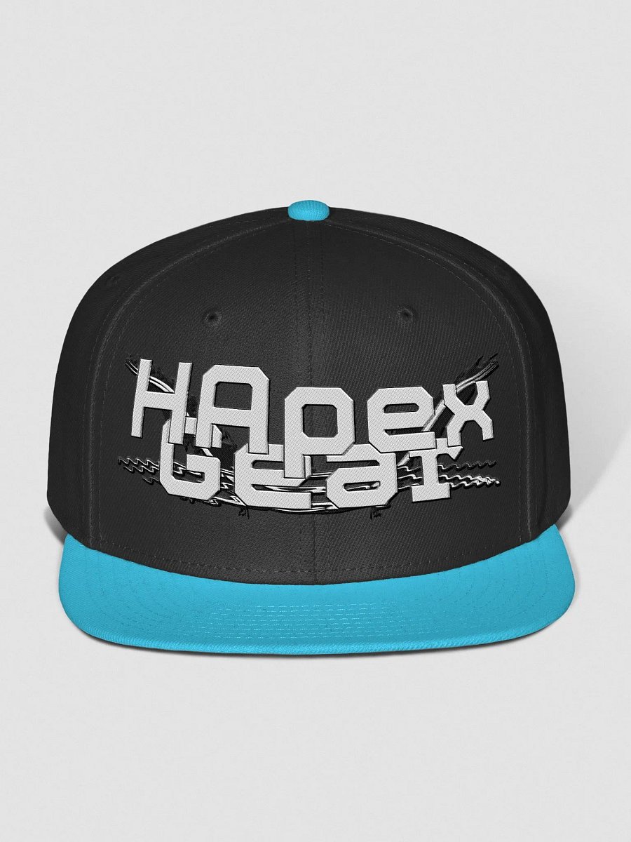 Wool Blend Snapback Cap - Embroidery - White HApex Gear White Logo product image (1)