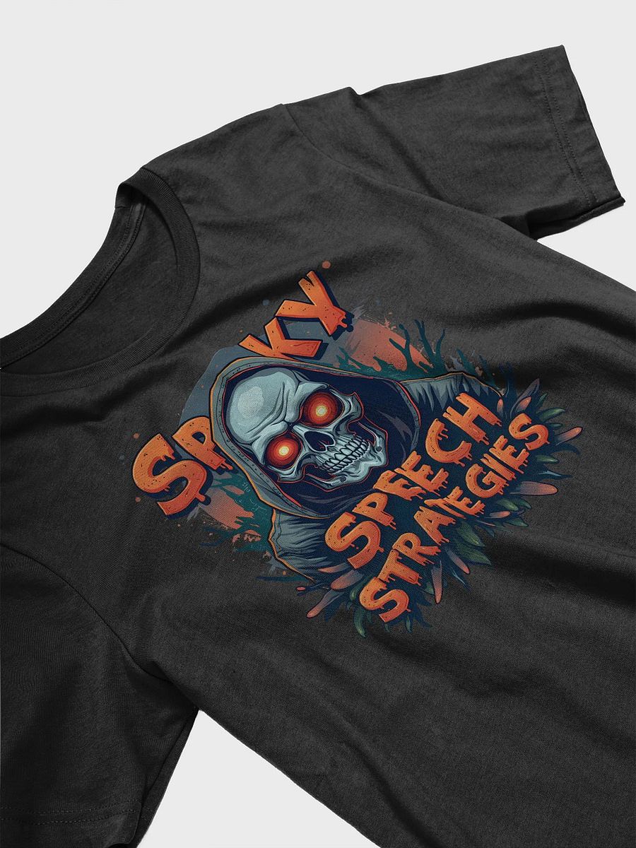Glowing Skull Spooky Speech T-Shirt product image (7)