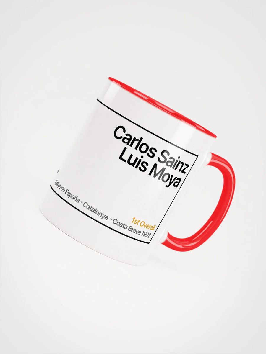 Ceramic Mug / Carlos Sainz / 1992 Rallye de España - Catalunya - Costa Brava Number 4 product image (4)