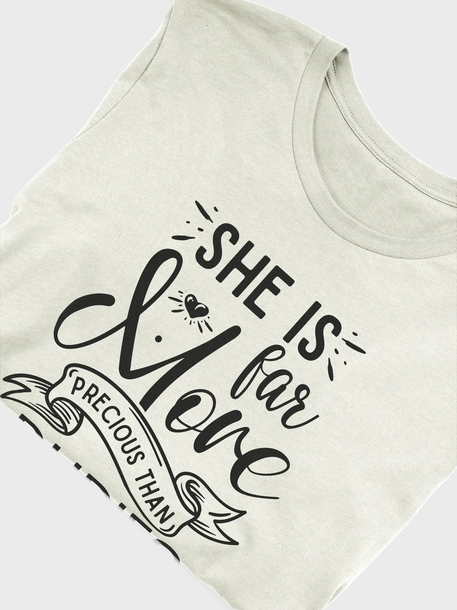 She is more precious than rubies | Christian| Faith | Inspirational product image (48)