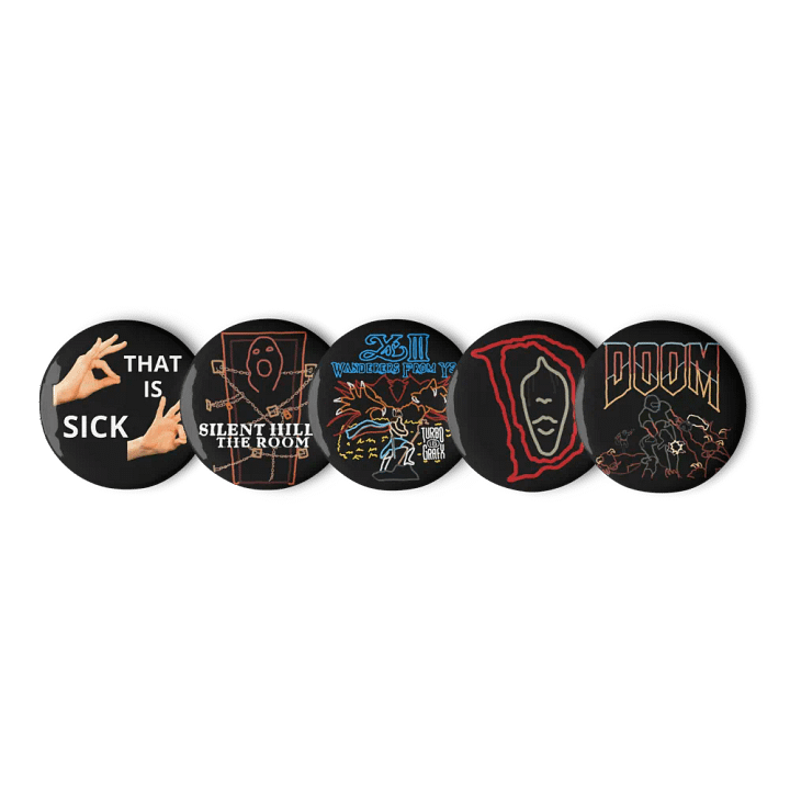 THAT IS SICK Pin Set product image (2)