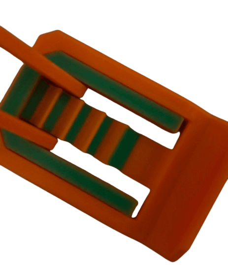 Phone Holder | Compatible With Most Phone Models - Green and Orange product image (2)