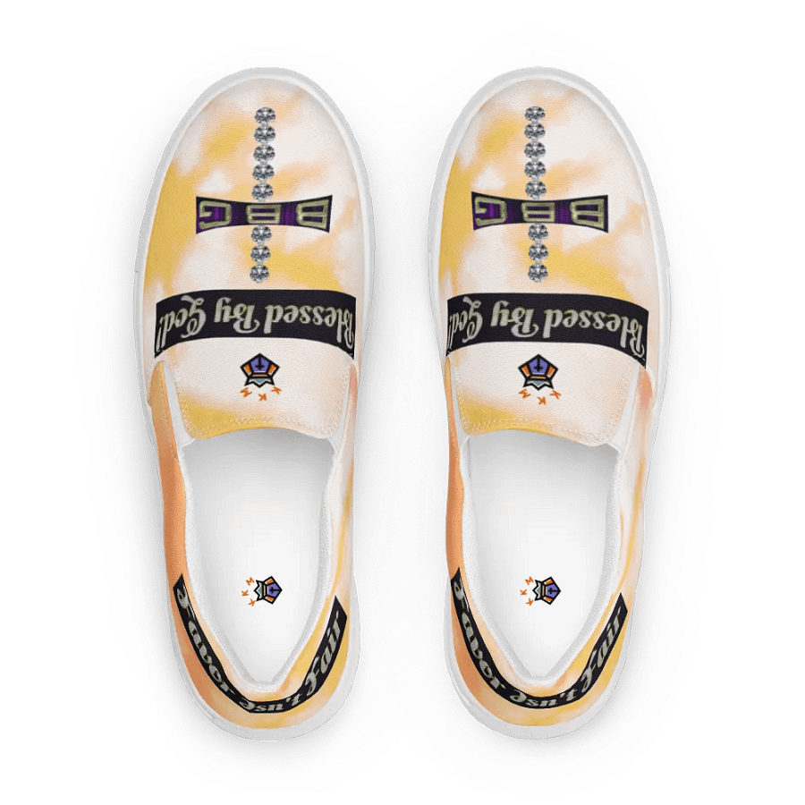 BBG Orange Tie Dye Women's Slip On product image (7)