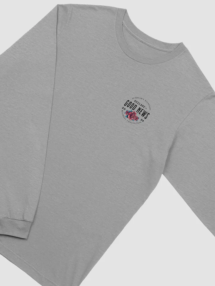 2024 Jehovah's Witnesses Regional Convention | Red Floral Superset Long Sleeve T-Shirt product image (2)