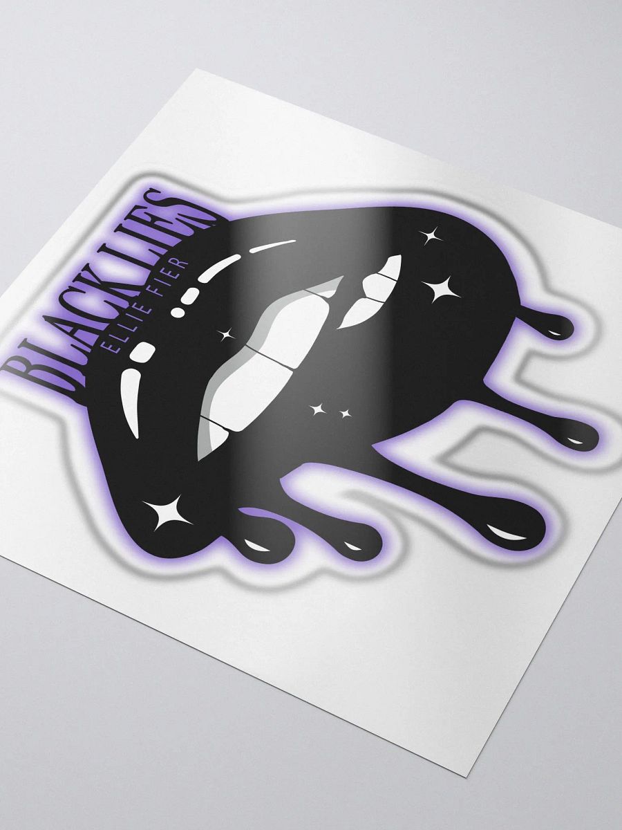 BLACK LIES Sticker product image (3)