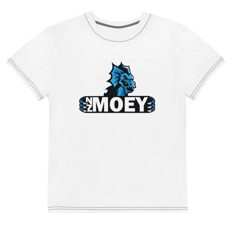 NZMOEY Logo Youth Crew Neck T-Shirt product image (4)