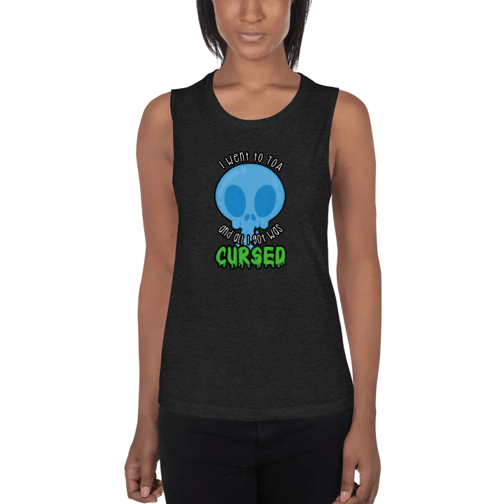 All I Got Was Cursed - Mage - Women's Style Muscle Tank product image (1)
