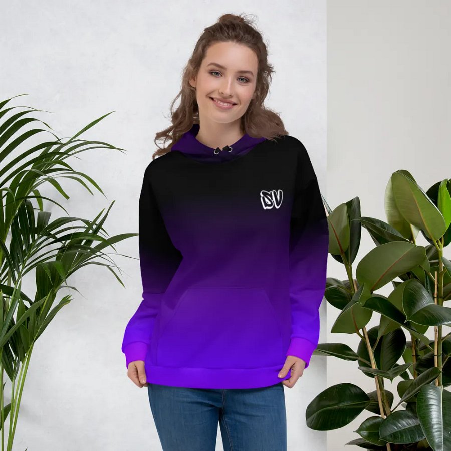 STRAIGHT VIBIN NEON COLOR FADE STYLE SASUKE UCHIHA HOODIE product image (5)