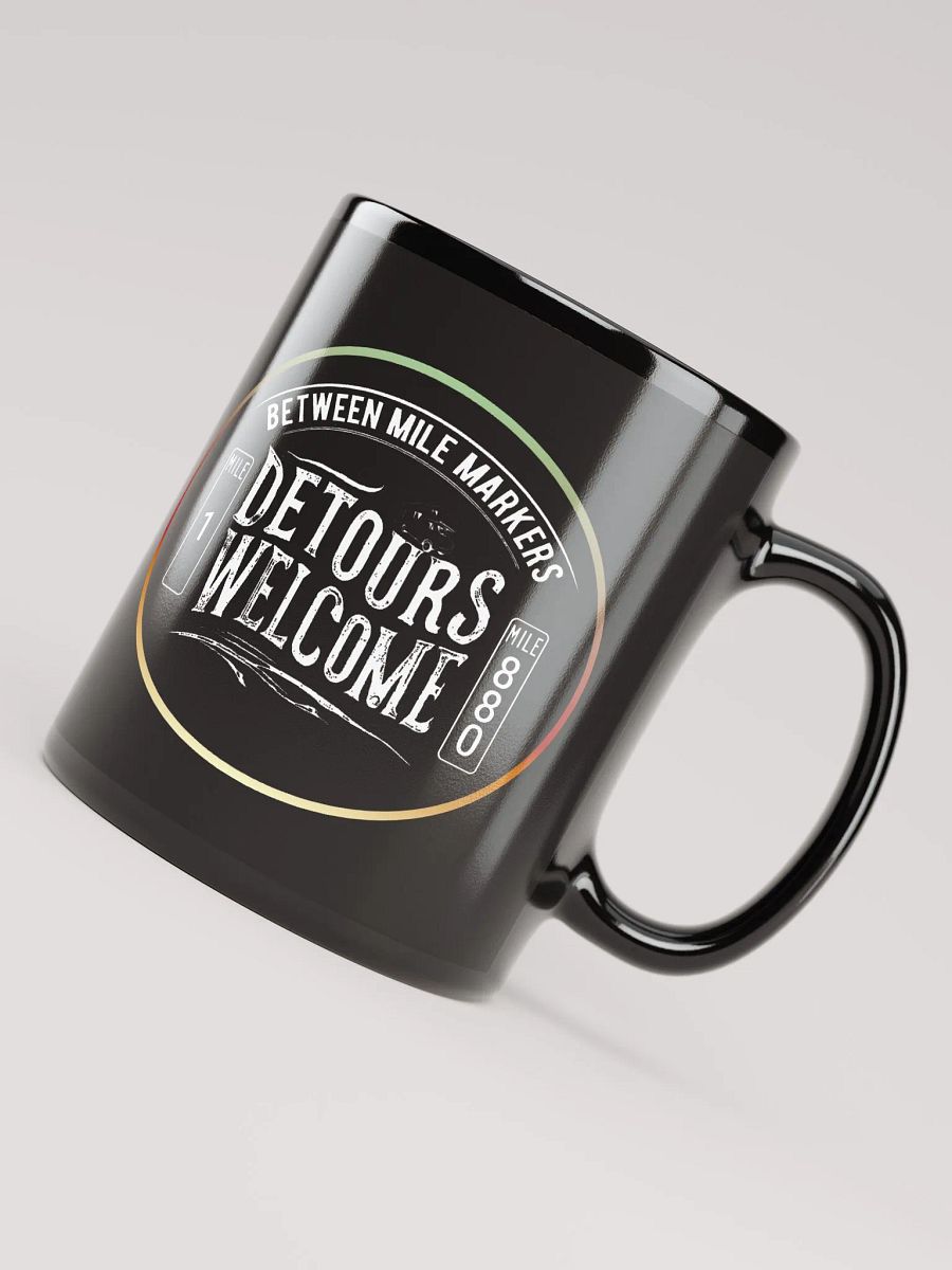Detours Welcome Black Coffee Mug product image (7)