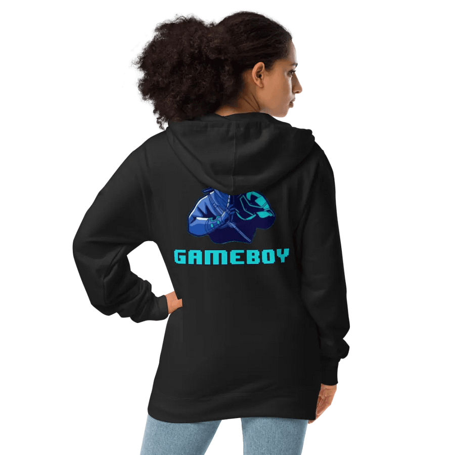 Gameboy Zip-Up Hoodie w/Logo in the Back and Front product image (5)