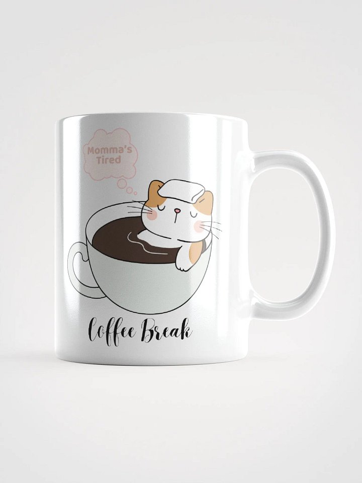 Momma's Tired Coffee Break Mug product image (1)