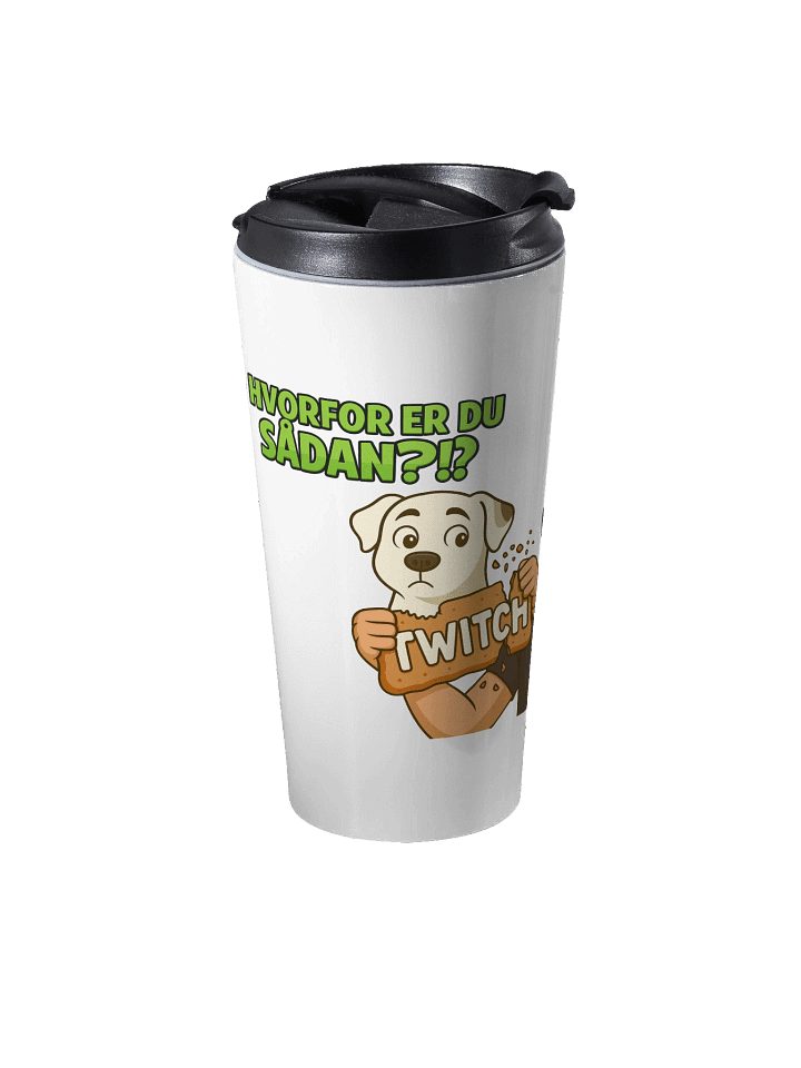 Stainless Steel Travel Mug - Hvorfor er du sådan? product image (1)