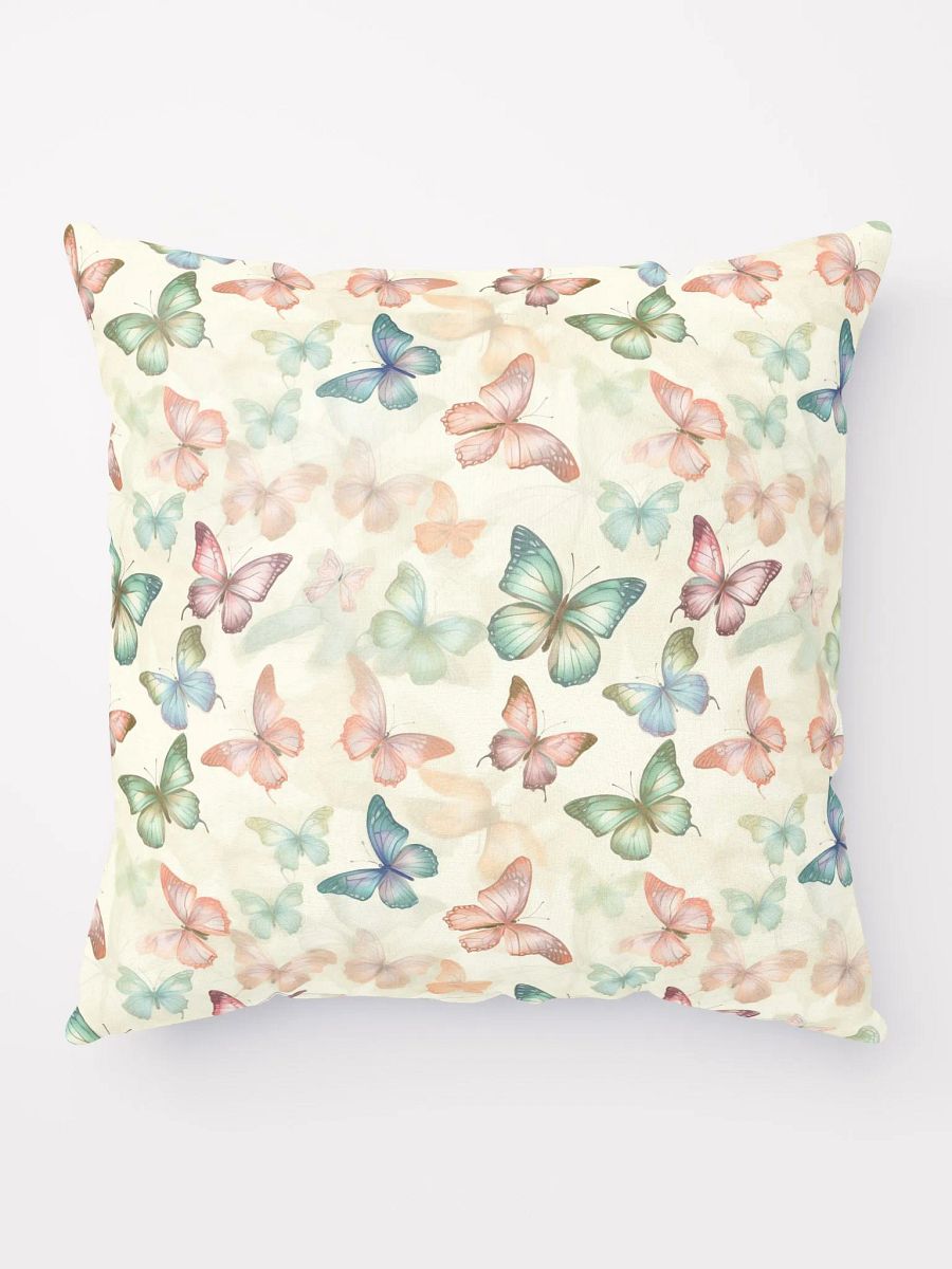 Pillow with butterfly print product image (5)