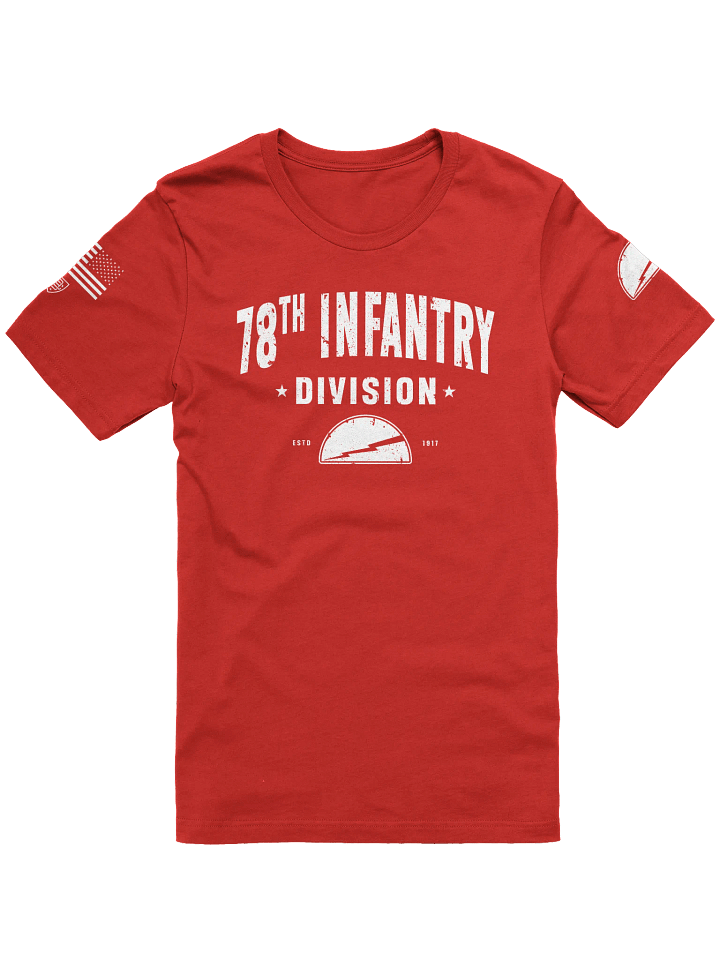 78th Infantry Division - Lightning Division "Distressed" T-Shirt product image (5)