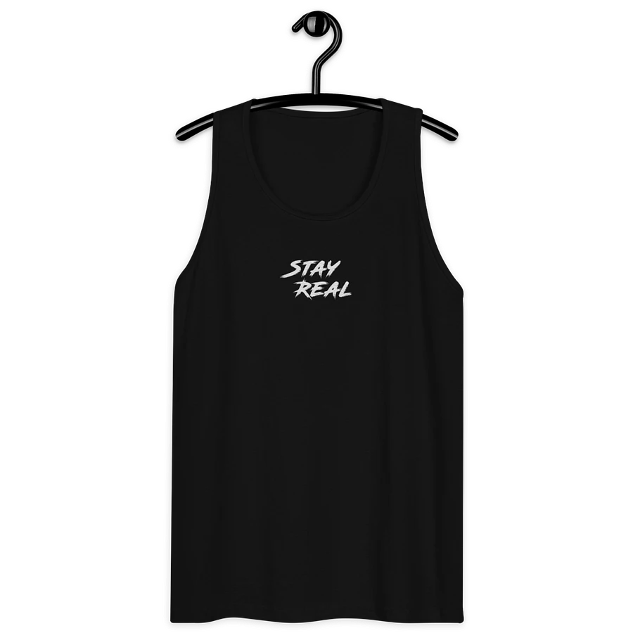 Stay REAL Embroidered Tank product image (9)