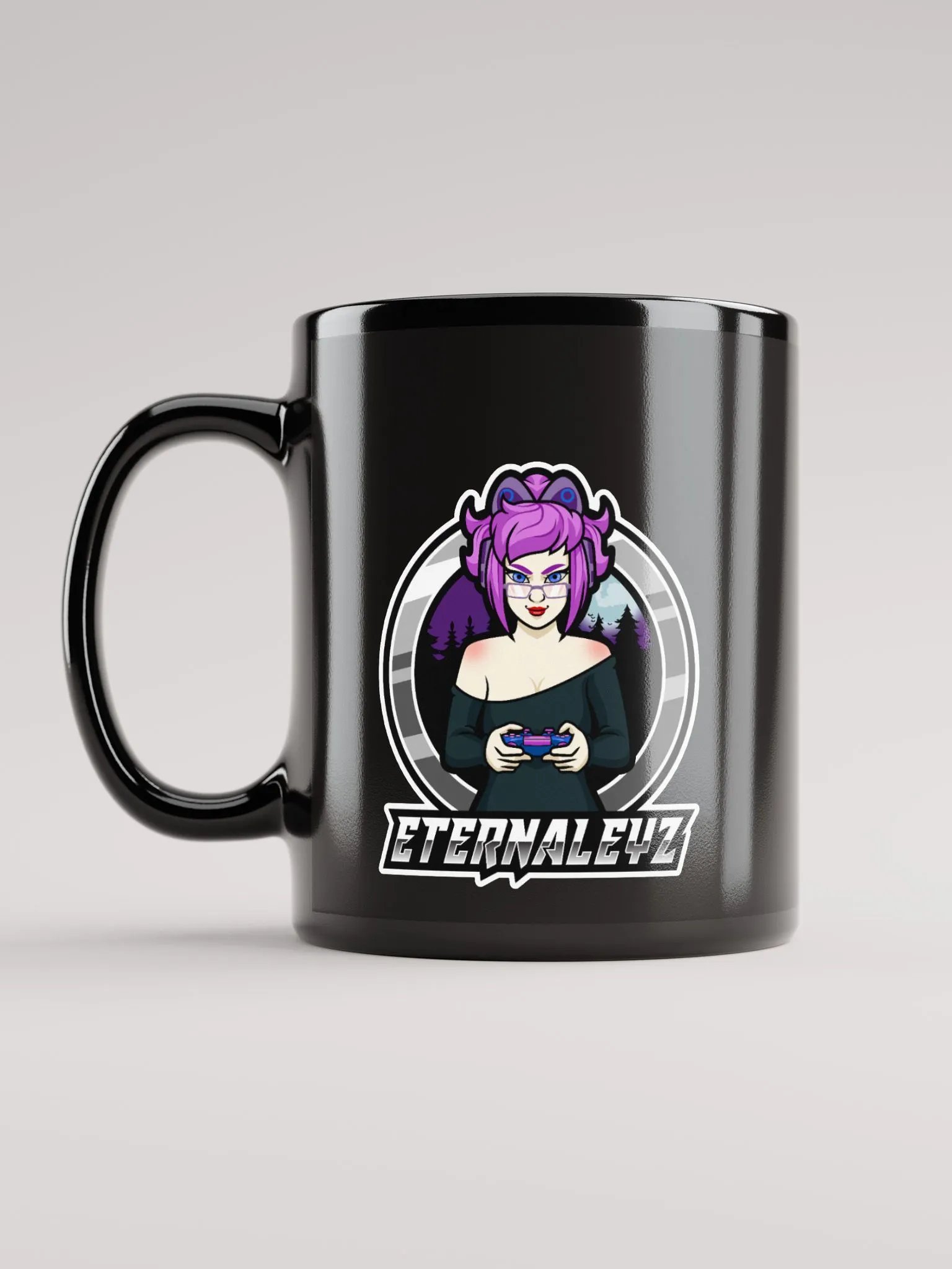 EternalEyz Black Glossy Mug product image (11)
