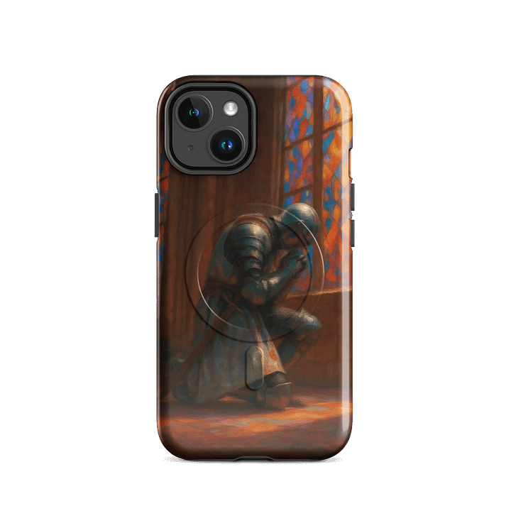 The Devout Knight Phone Case: A Moment of Prayer product image (17)