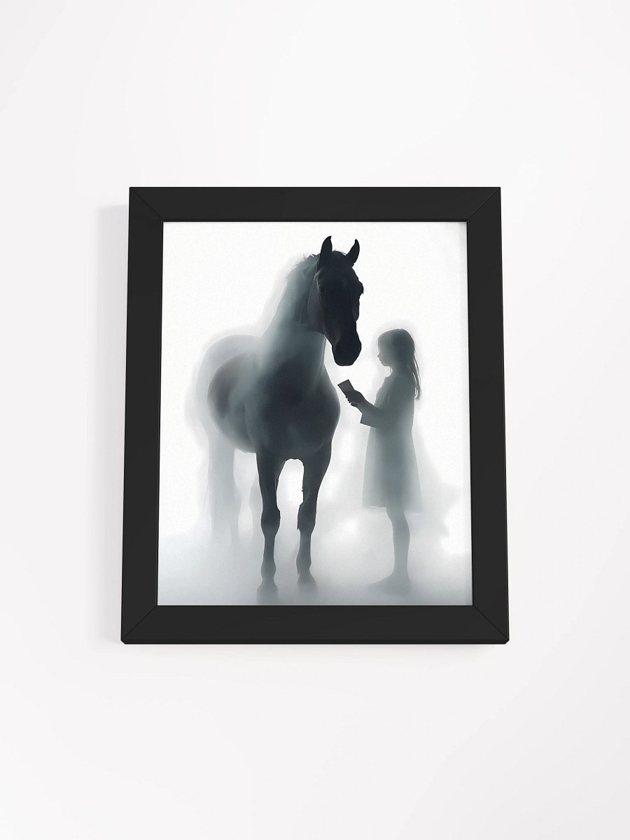 Shadowplay Silhouette Framed Poster product image (2)