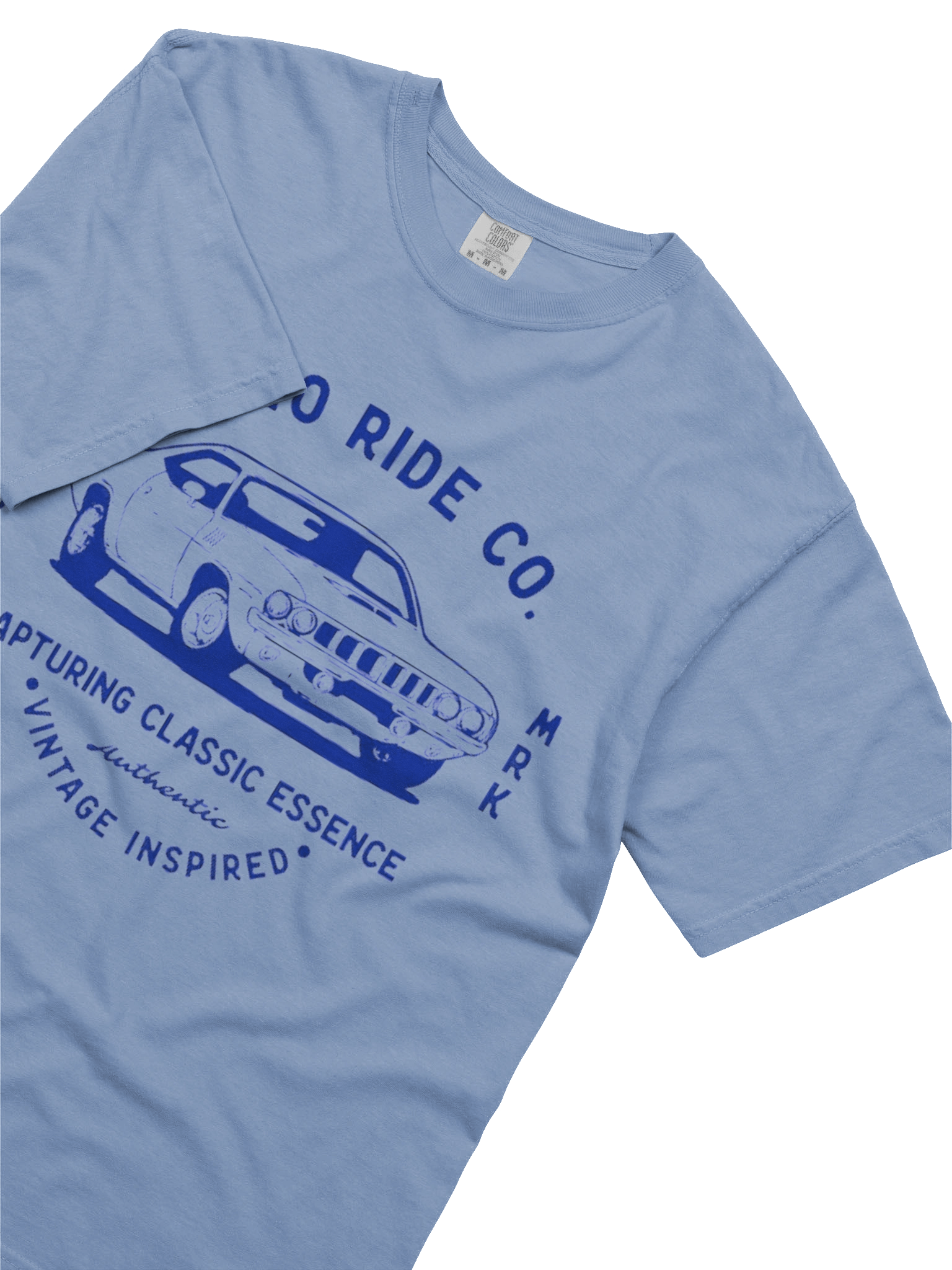 Blue Retro Ride Tee product image (16)