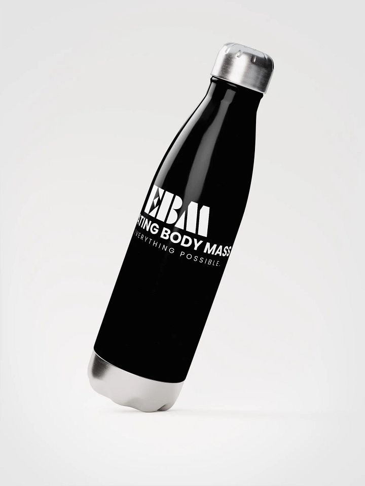EBM Stainless Steel Water Bottle (Black) product image (2)