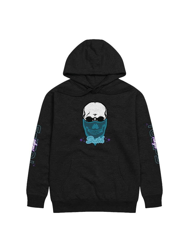 Rebel Skull Bandana Hoodie product image (1)