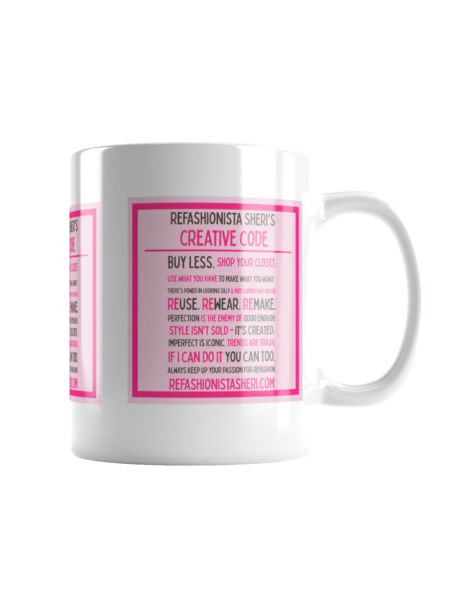 Refashionista Sheri's Creative Code Mug product image (5)