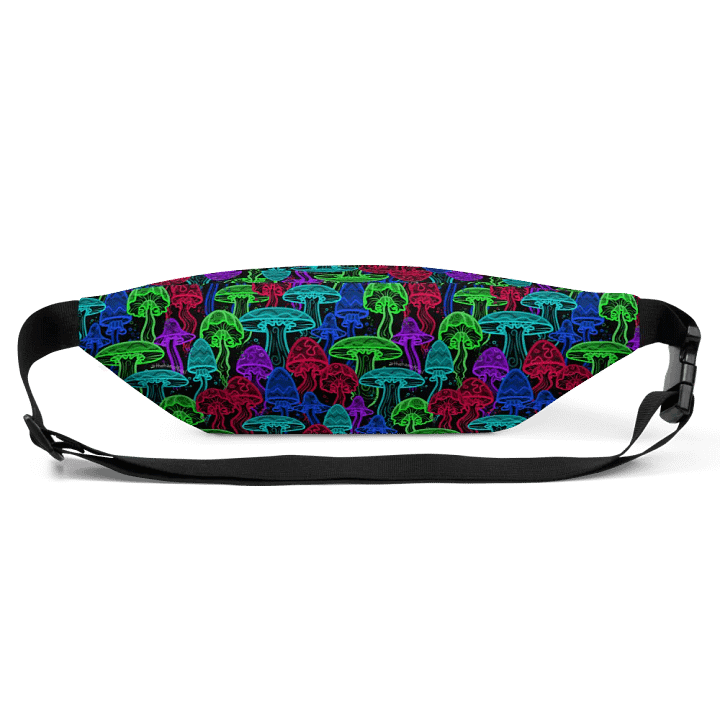 Neon Mushrooms (Variation 1) Fanny Pack product image (2)